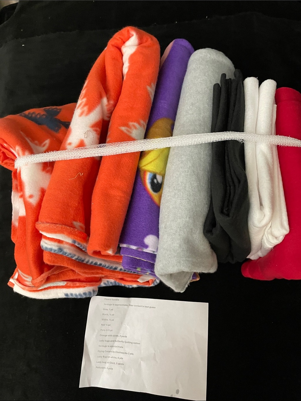 4-5 LB MIXED FABRIC BUNDLE • USABLE PIECES • CRAFT & SEWING B1